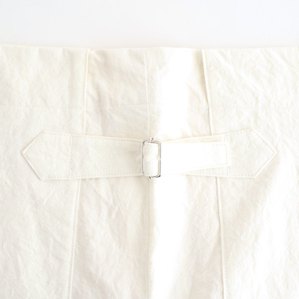 HW wide trousers #Off white [261507]