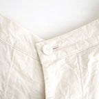 乾いた庭：ヘムレースオーバーシャツ #powder pink [13261-05207]