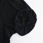 芽：パフスリーブプルオーバー #black [13262-04107]