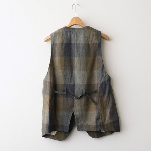 曖昧な風景：Vest #gradation check [11261-09206]