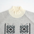 Memories pull on knit #Off White [262807]