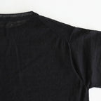 Jenner Linen Knit Crew #Black [A232251TK765]