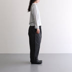 DROP CANDY BUTTON LONG SLEEVE T #Light Blue [no.8193]