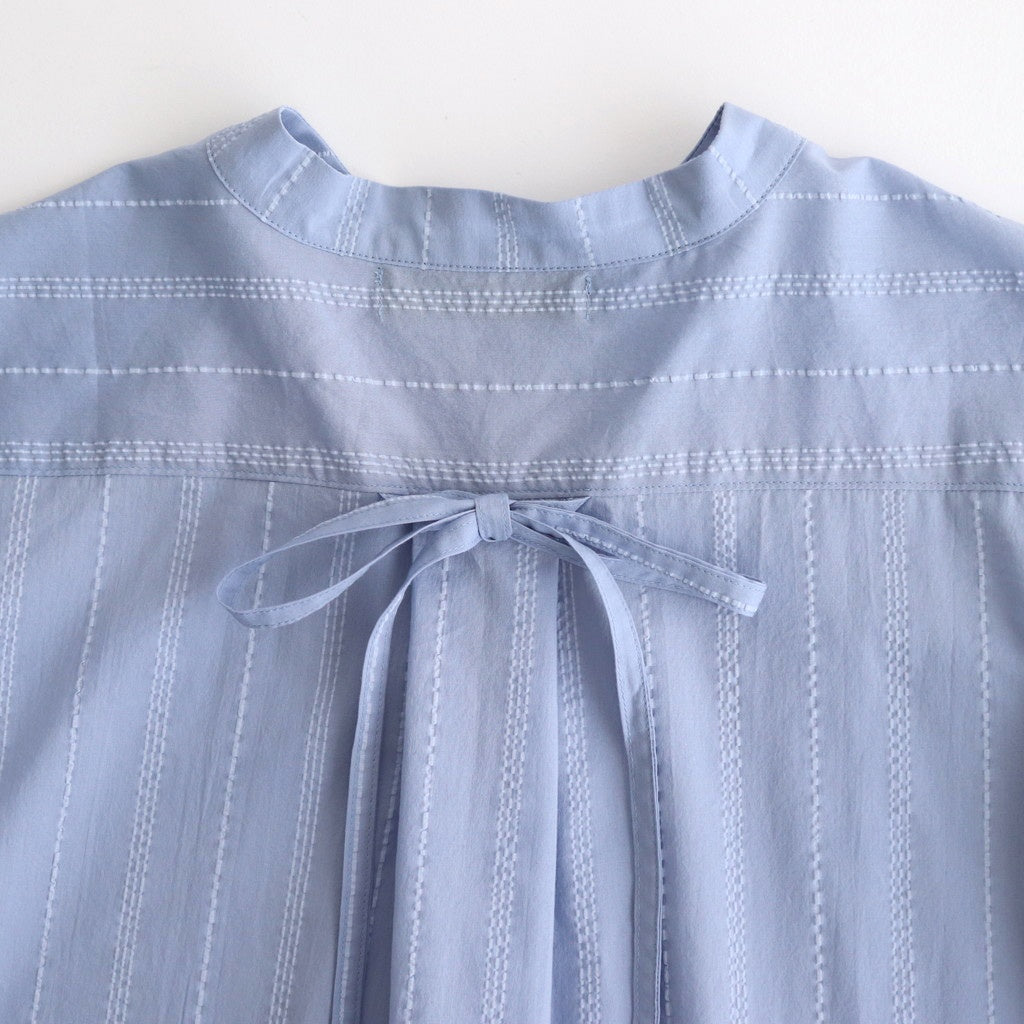 white waffle shirt #blue [1556-001]
