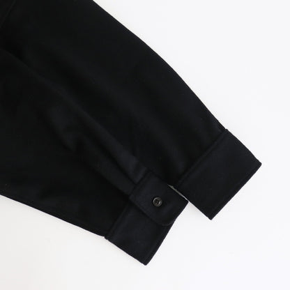 Cashmere beaver military shirt #Black [UT244SH020]