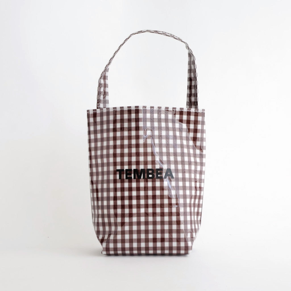 BAGUETTE TOTE MINI #GINGHAM BROWN [TMB-2381H]