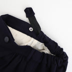 夜色：Tucked pants #dark navy [13251-18113]