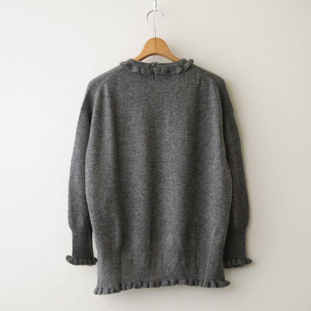Volant pullover #charcoal gray [32-0032A]