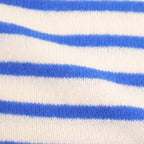 Basque pullover (sailor neck) #ivory×blue [mdm02-05]