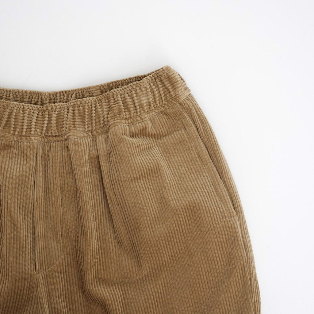 8WALE CORDUROY EASY WIDE PANTS #8400 DK.BEIGE [GNMDS2052CR]