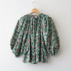 WILD BERRY FIELD LAWN GATHER SMOCK #True [no.7877]