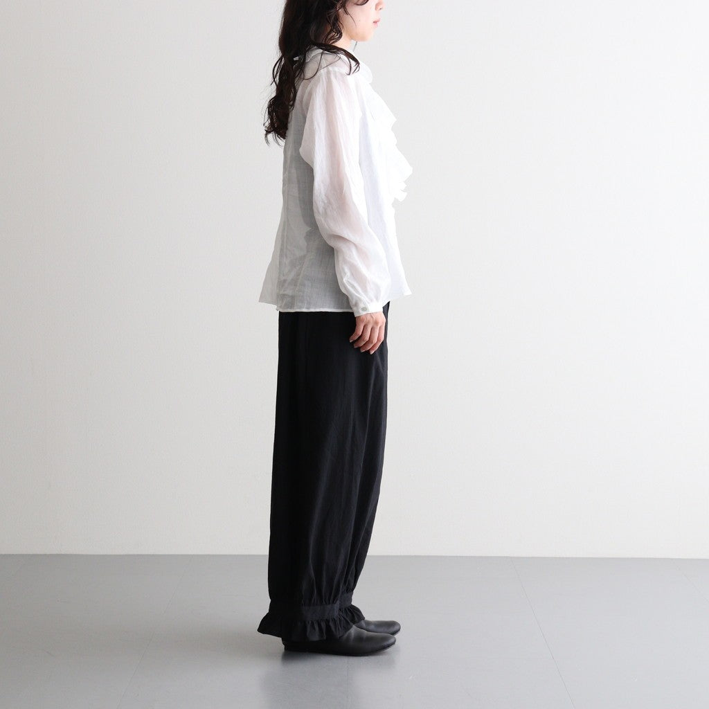 スネイルブラウス #Off white [26-403]