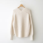 Slub bubble Jumper #Ecru [Oni064]