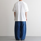 HW wide trousers #Indigo [261506]