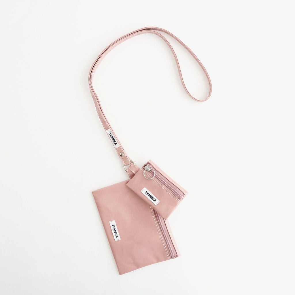 FLAT POUCH MEDIUM #SMOKY PINK [TMB-2544A]