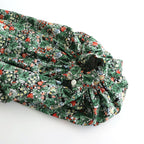 WILD BERRY FIELD LAWN GATHER SMOCK #True [no.7877]