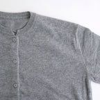 Lister Wool Cashmere Cardigan #L.GRY [A232252TK809]