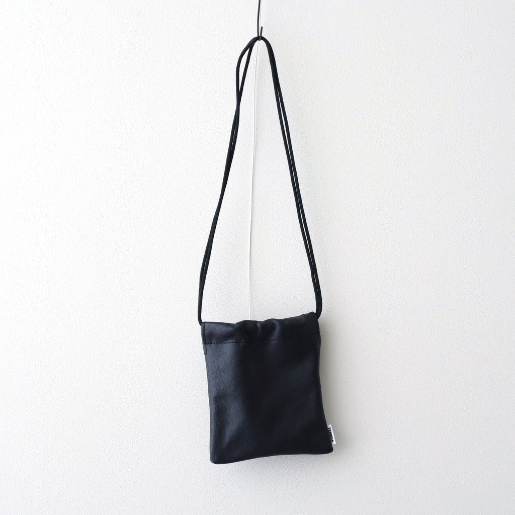巾着POCHETTE MEDIUM #BLACK [TMB-2539A]