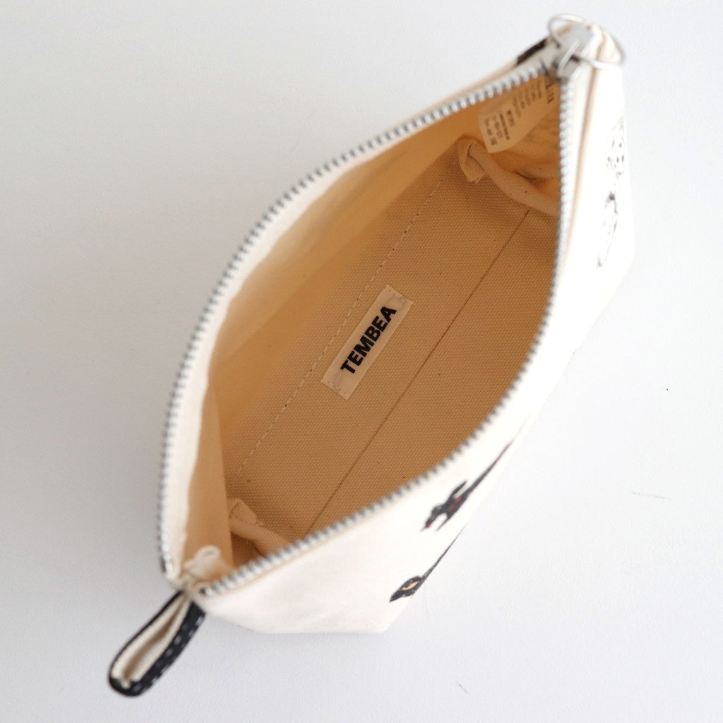 TOILETRY BAG MEDIUM #DOG-1/BLACK [TMB-2292H]