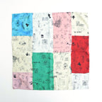 MOSAIC GRAFFITI SCARF #Multi [no.7966]
