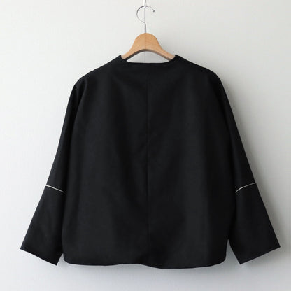 Double breasted jacket #Black [TLF-225-jk001-dja]