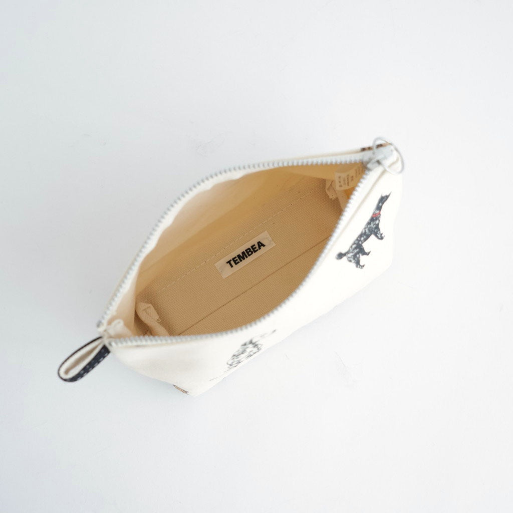 TOILETRY BAG MEDIUM #DOG-1/BLACK [TMB-2292H]
