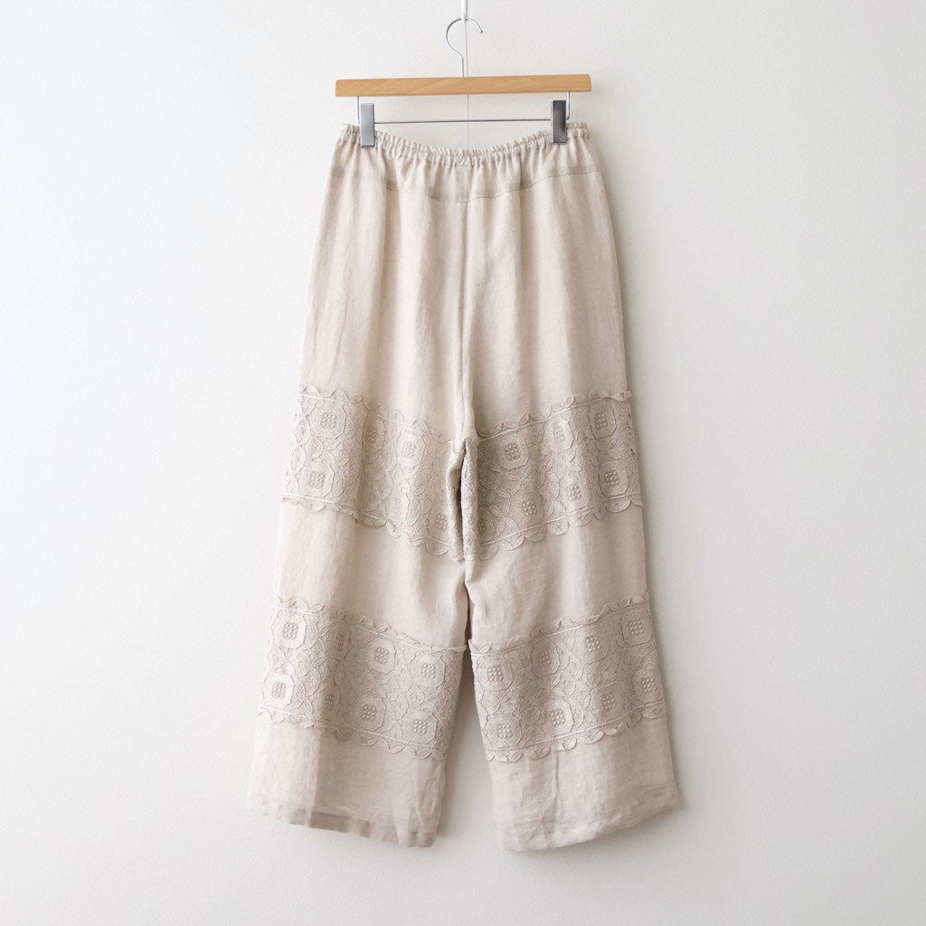 wide pants #teien kinari x Haku [KJ507SS59]