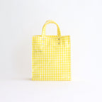 PAPER TOTE SMALL #GINGHAM YELLOW [TMB-2286H]