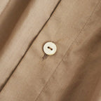 静寂の欠片 Back open garher dress #beige [TLF-126-op001-la]
