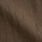 AUTO LOOM LINEN/COTTON PLAIN OVERDYE OPEN COLLAR S/SL SHIRTS #8960 C.BROWN [IMDSH2612LCD]