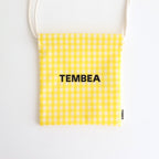 Drawstring bag POCHETTE #GINGHAM YELLOW [TMB-2137A]