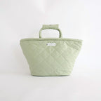 WATERPROOF QUILTING MARCHE BAG (S) #Pistachio [no.7732]