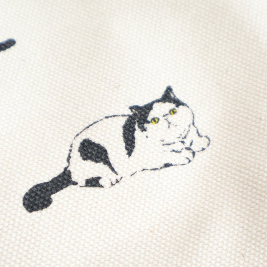 BAGUETTE TOTE MINI #CAT/BLACK [TMB-1758H] - DOKODO 三重県四日市市
