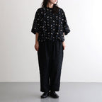 balloon sleeve pullover #itomaki BK [KJ507SS44]