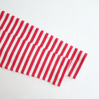 裏起毛 BORDER SPY EYE BOAT NECK PULLOVER #Pink [no.7743]