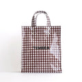 PAPER TOTE SMALL #GINGHAM BROWN [TMB-2286H]