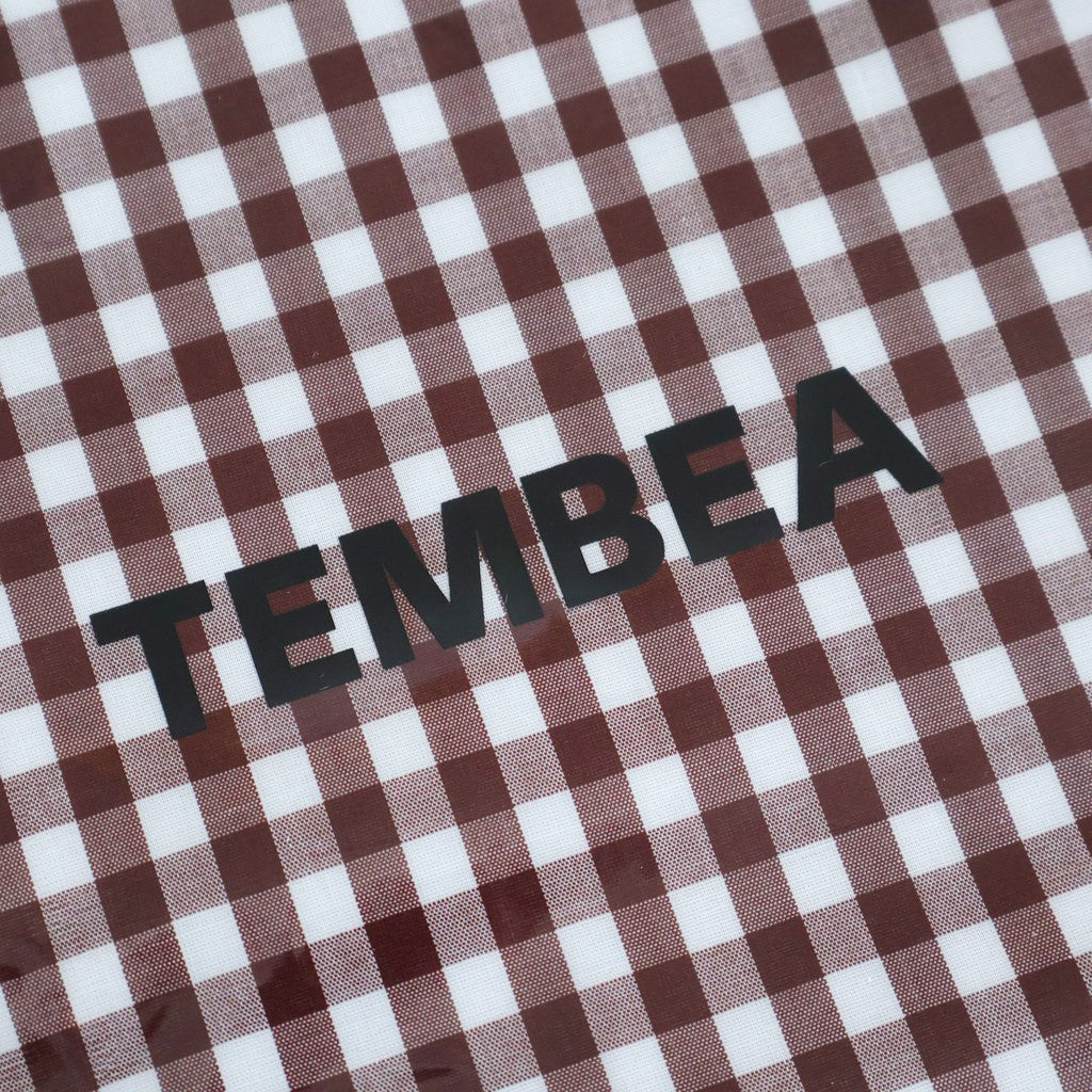 PAPER TOTE SMALL #GINGHAM BROWN [TMB-2286H]
