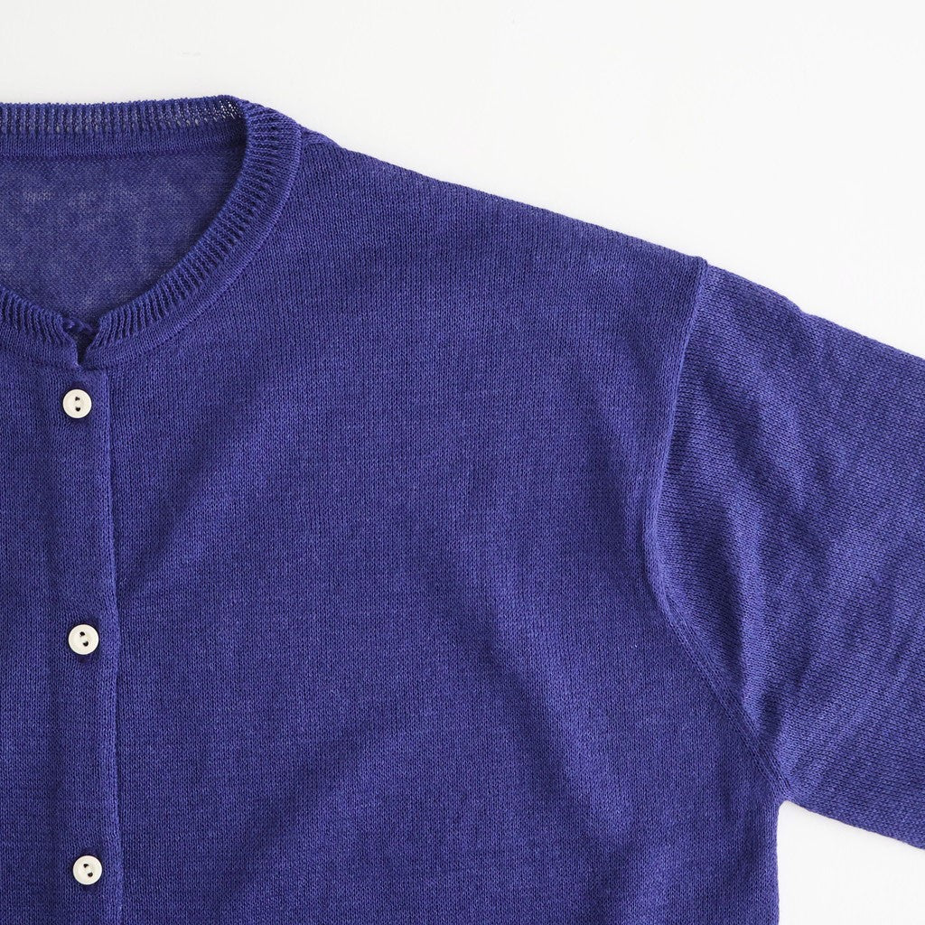 Fesca Linen Knit No Collared #PP [A232261TK865]