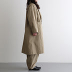 ⼀握の⾔葉 Oversized coat #beige [TLF-226-CO002-Reht]