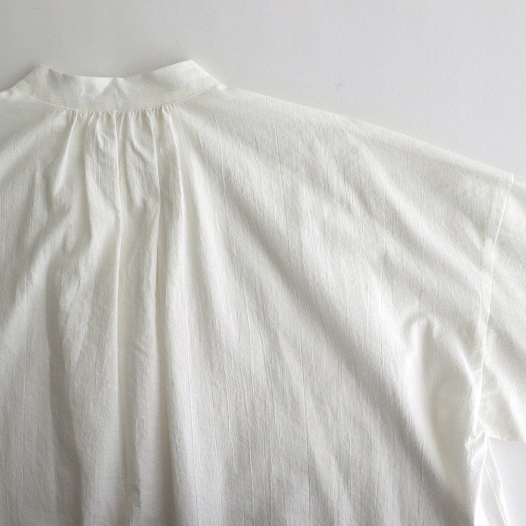指間の光 Flared blouse #white [TLF-125-sh003-vcg]