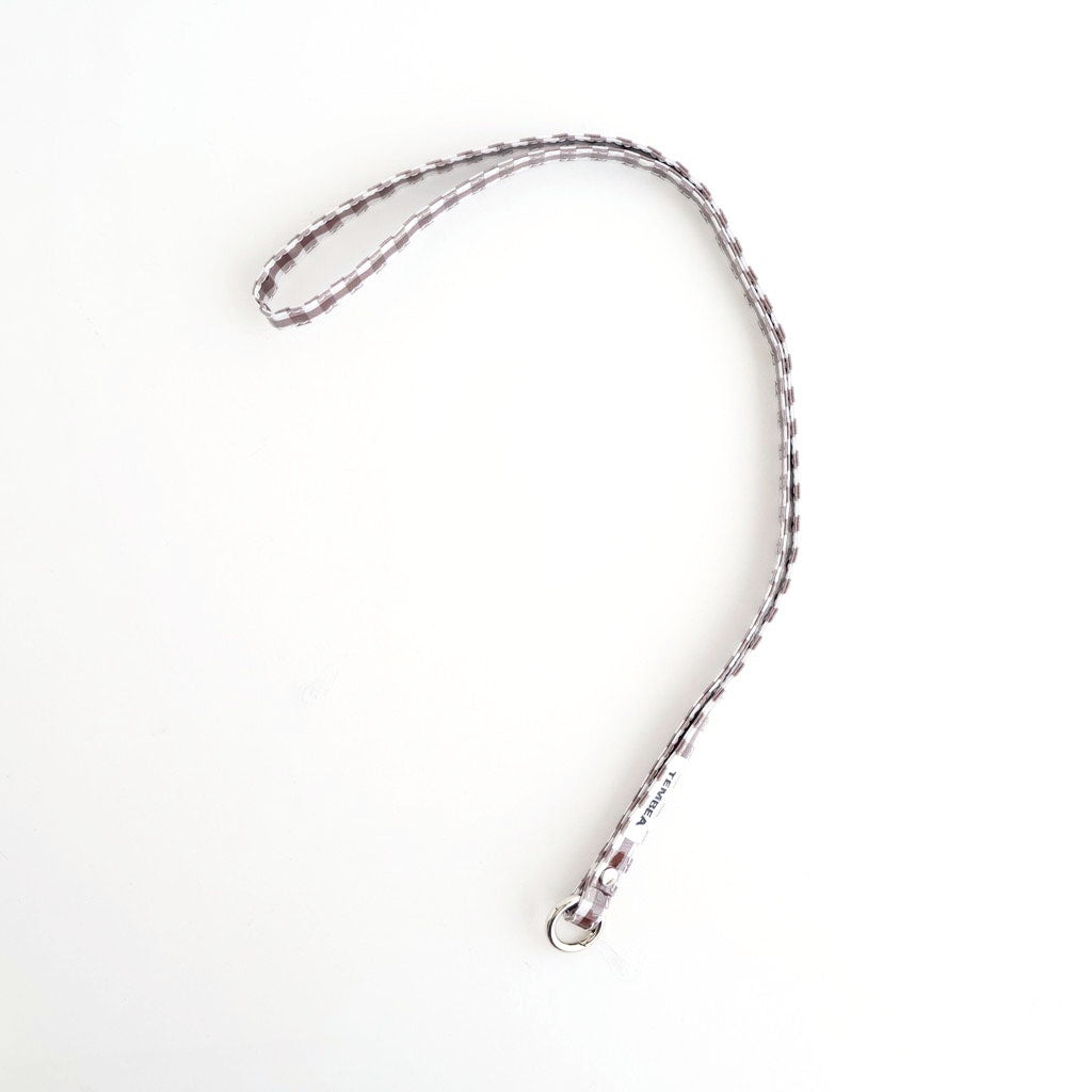 TASUKI STRAP LONG #GINGHAM BROWN [TMB-2353A]