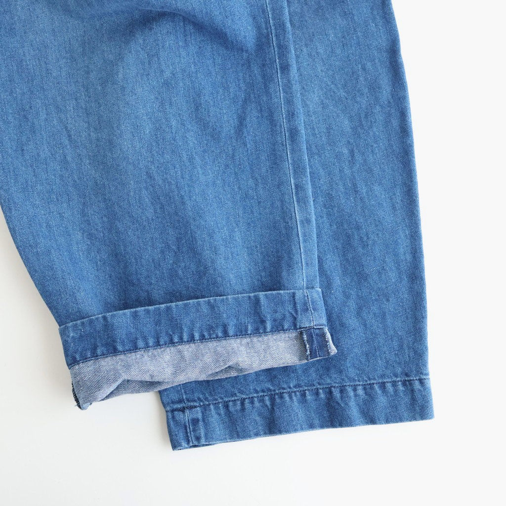 HW wide trousers #Indigo [261506]