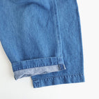 HW wide trousers #Indigo [261506]