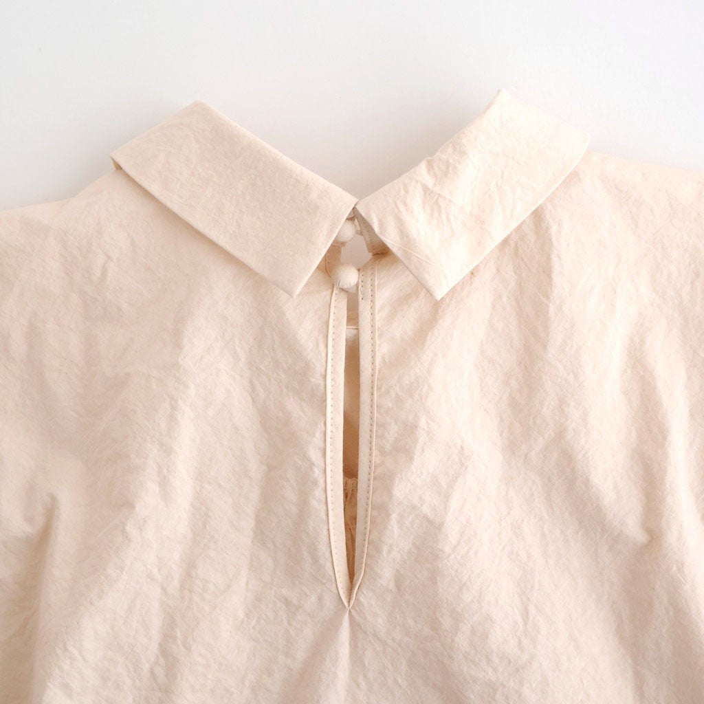 shirring blouse #paper BG [KJ507SS41]