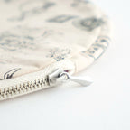 GRAFFITI CIRCLE POUCH (L) #Natural [no.7951]