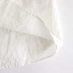 LINEN HEMP SMOCK BLOUSE #Off White [no.7421]