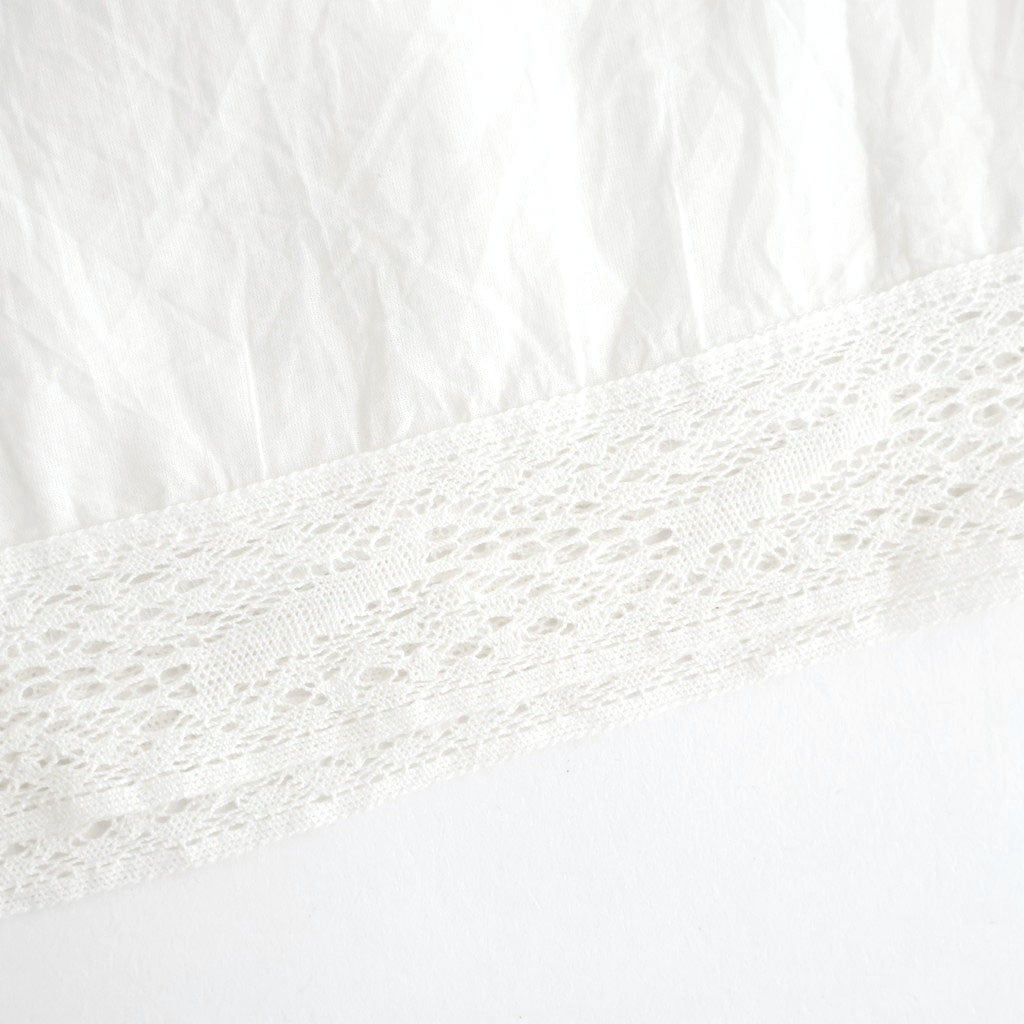 80s COTTON VOILE LACEUNDER PANTS #9100 WHT (OFF WHITE) [NSL26094]