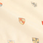 COAT OF ARMS SILK SCARF #Beige [no.7387]