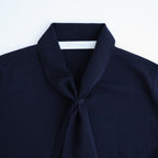 Okunensha scarf Knit #Navy [262805]