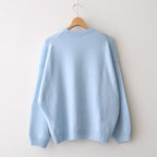7G CREW NECK SWEATER #Sax [no.7832]